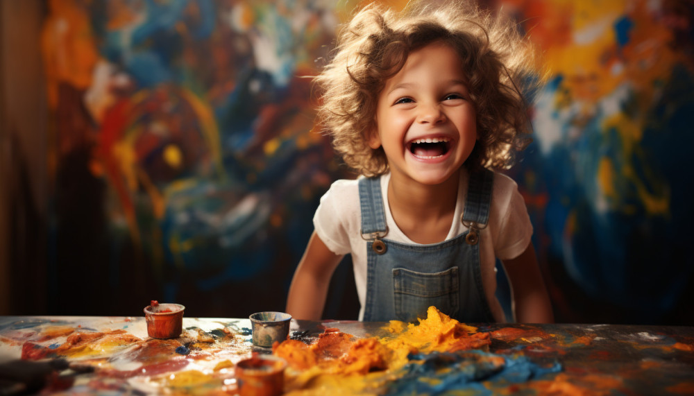 Comment éveiller votre enfant grâce à la peinture propre ?