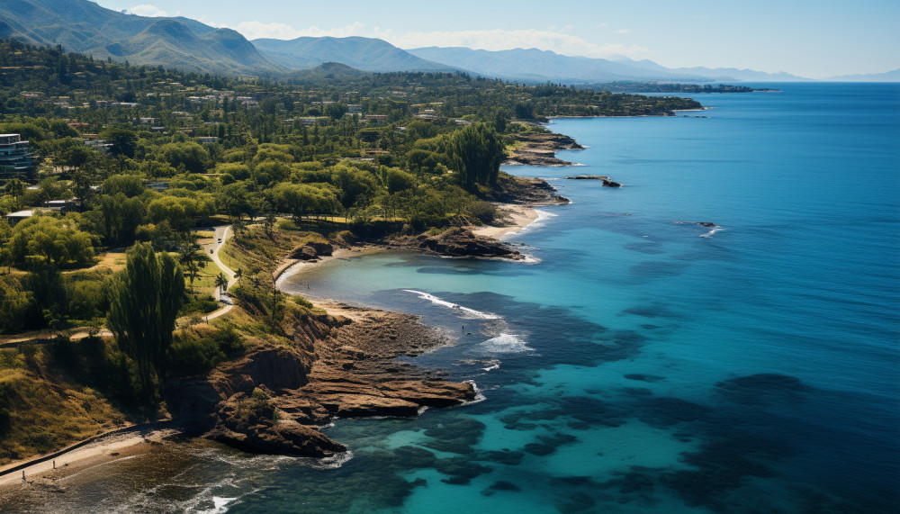 Les photographies satellites en Nouvelle-Calédonie