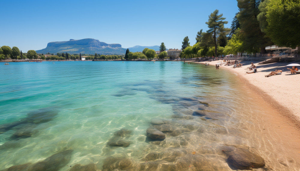 Se baigner à Annecy : les plus belles plages